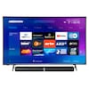 MEDION® LIFE® X14306 108 cm (43'') Ultra HD Smart-TV + P61202 TV-Soundbar mit Bluetooth® - ARTIKELSET