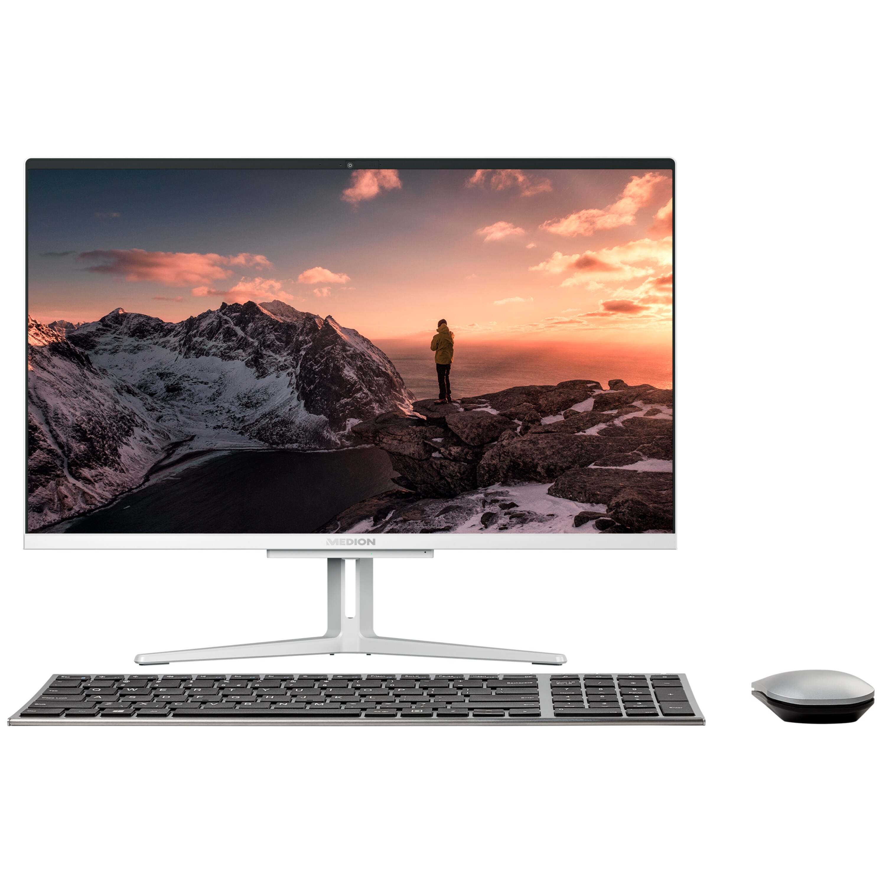 MEDION® AKOYA E23301 Allin One PC AMD Athlon 300U Windows 10 Home Vega 3 23,8 MEDION® AKOYA E23301 Allin One PC AMD Athlon 300U Windows 10 Home Vega 3 23,8