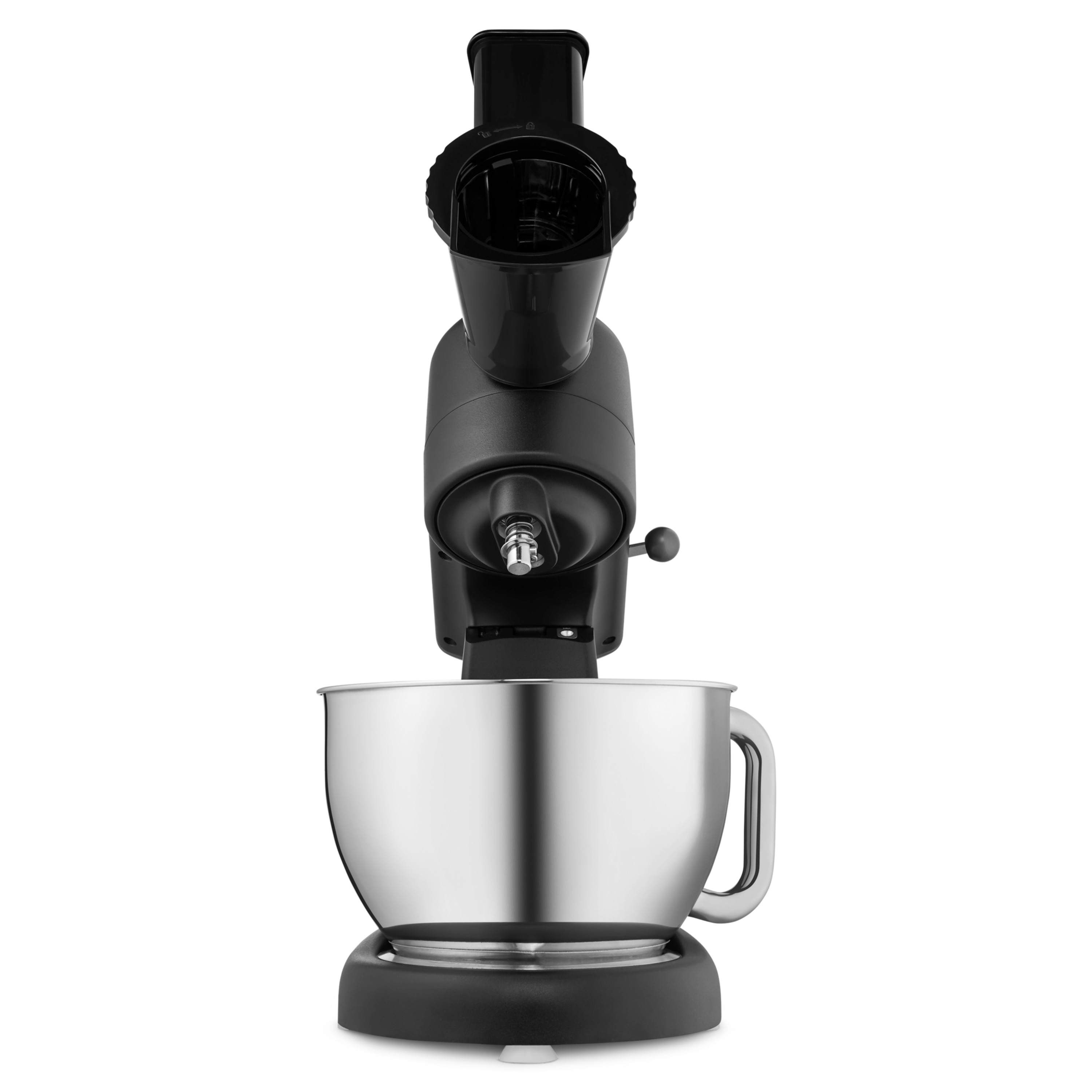 MEDION® LIFE Digitale Küchenmaschine MD12600, 800 W Gleichstrommotor, Energiesparend, Ultraleise, Digitales Sensor-Touch-Display, 4,6 L Edelstahlschüssel, Inkl. Fleischwolf