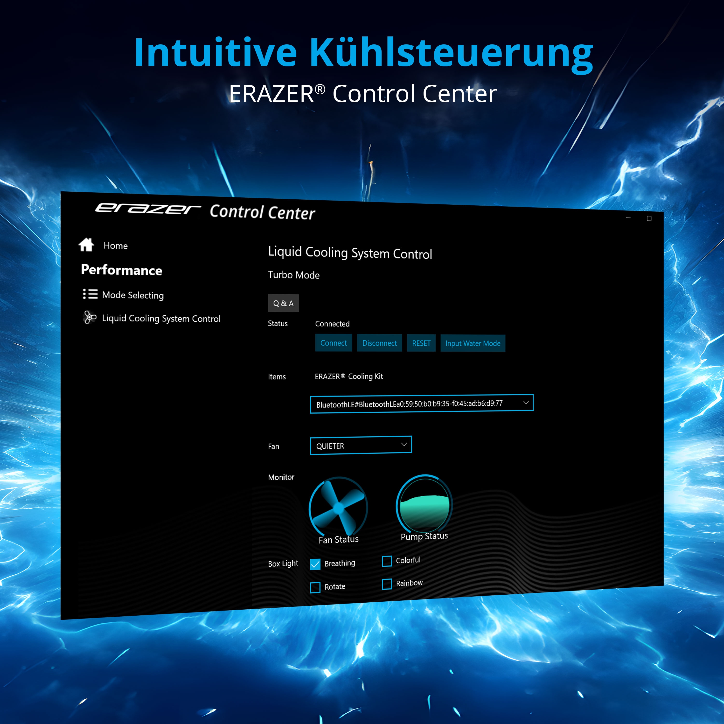 MEDION® ERAZER Cooling Kit V2, externe Wasserkühlung für ausgewählte Gaming Laptops**