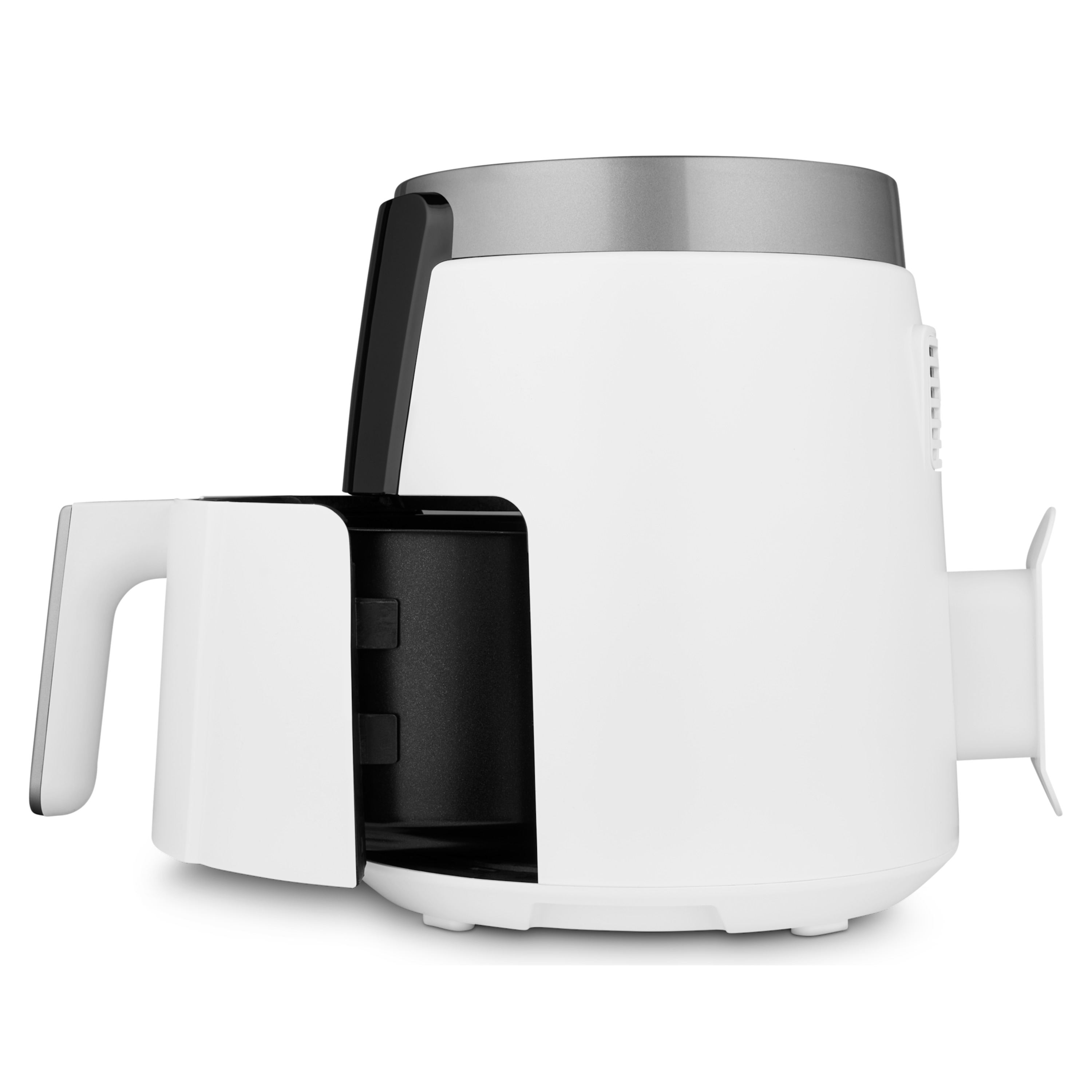 MEDION® LIFE HeißluftFritteuse P40 L (MD13030), 100 Rezepte in der Life+ App¹, Touch-Sensor- Bedienfeld, 4,7 Liter Fassungsvermögen, 8 Automatikprogramme,1.500 Watt, 60 min. Timer, 100