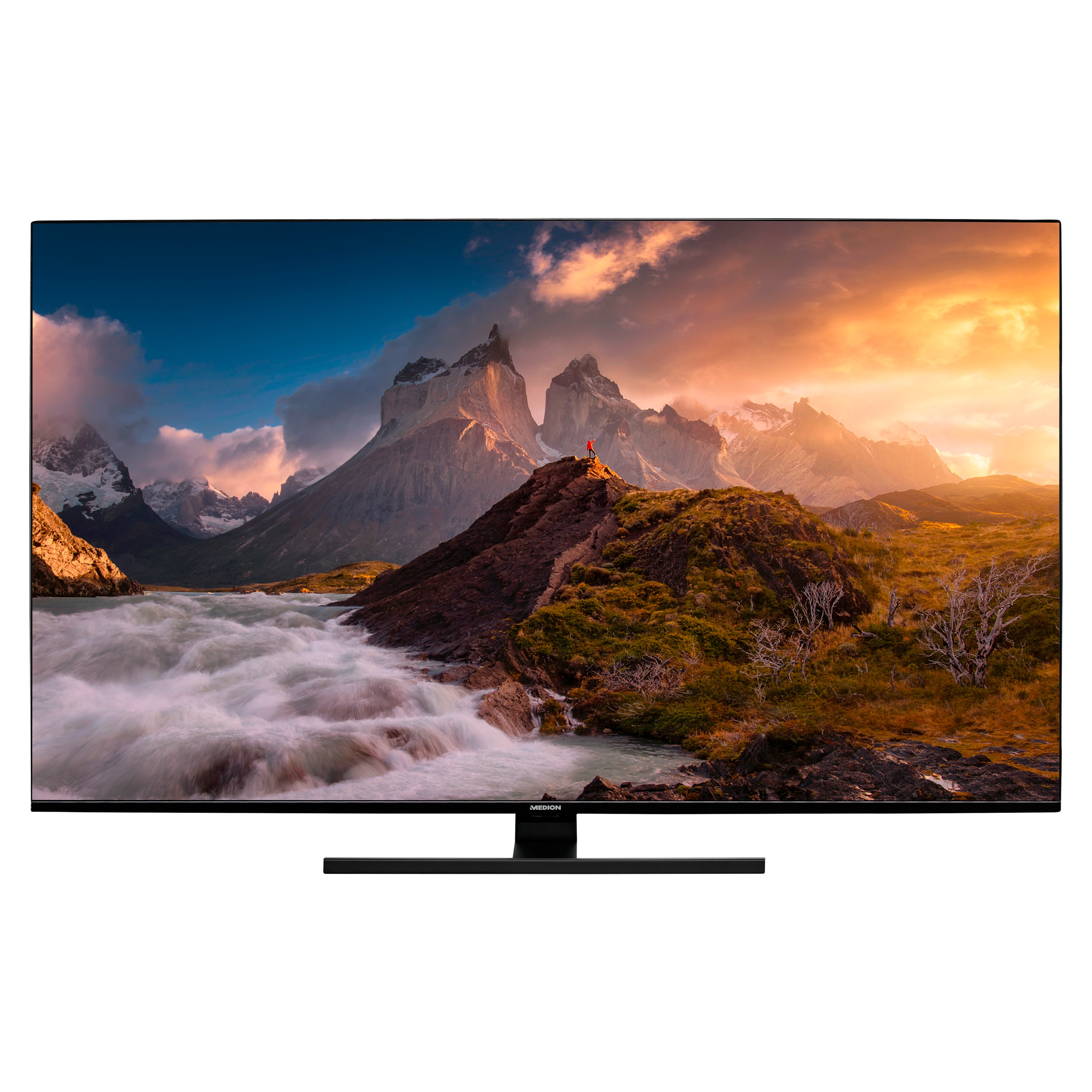 MEDION® LIFE® X16588 (MD 30069) QLED Smart-TV, 163,9 cm (65'') Ultra HD Display + Soundbar Atmos S61022 (MD44022)  - ARTIKELSET