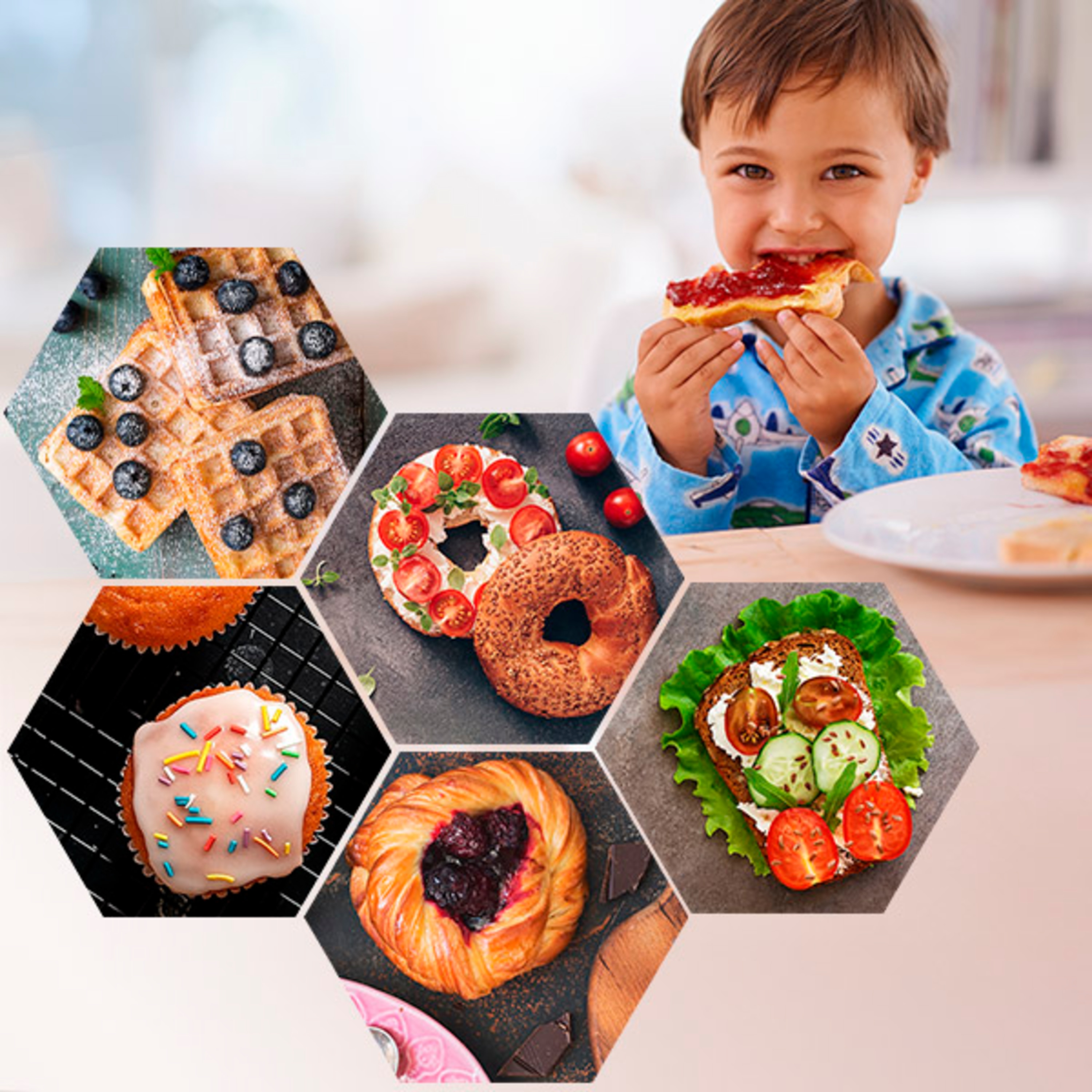 Fünf Programme für vielseitigen Toastgenuss