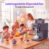 MEDION® Snowzy MD 100183, Snow-Ice-Maker, 200 Watt, 1,8-Liter-Tank, in 50 Sekunden startklar, stufenlose Geschwindigkeitsregelung, LED-Display