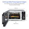 MEDION® LIFE® Mikrowelle mit Heißluft- fritteusen- funktion  MD 11499, 3in1 Mikrowelle, 25 L Garinnenraum, 900 W Mikrowellenleistung, 9 Automatikprogramme