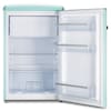 MEDION® LIFE® Retro Kühlschrank mit Gefrierfach MD37790, 108 L Gesamtnutzinhalt, 37 dB, höhenverstellbare Füße, Energieeffiziensklasse D