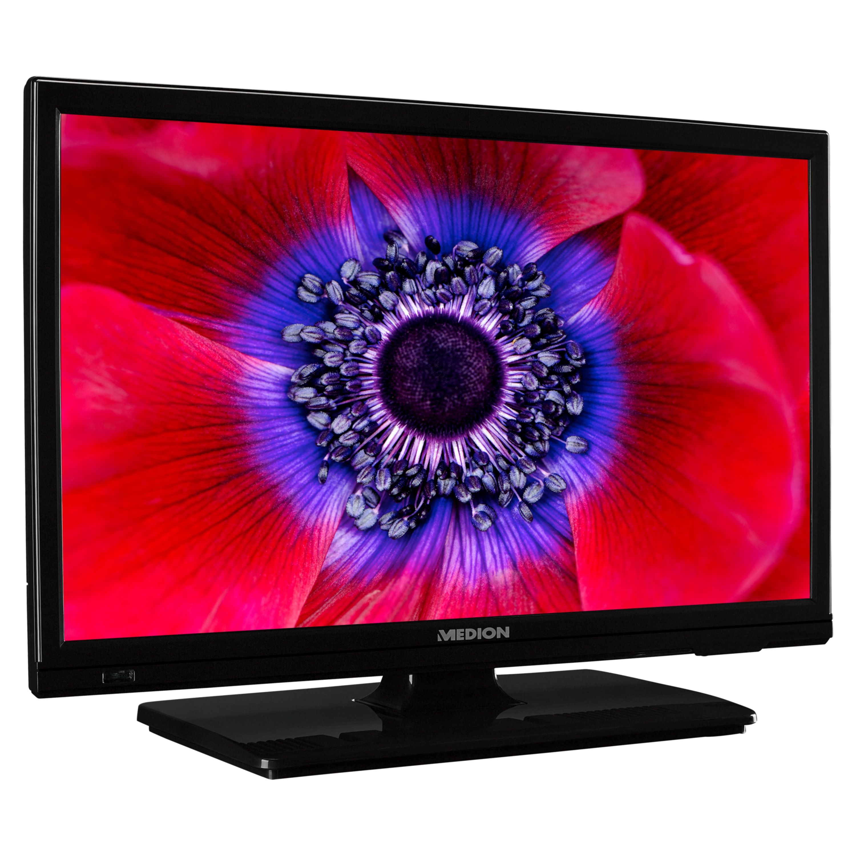 MEDION® LIFE® E11913 Fernseher, 47 cm (19'') LCD-TV, HD Triple Tuner, integrierter DVD-Player, Car-Adapter, CI+