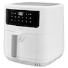 MEDION® LIFE® P10 XL Duo Heißluftfritteuse MD 11750, 100 Rezepte in der Life+ App, mit 2 Heizelementen, 2.150 W Gesamtleistung, ölfreies Frittieren, 9 Automatikprogramme, 6,8 L Nutzinhalt