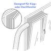 MEDION® Fensterabdichtung für Klimaanlagen (MD100008), bestehend aus: Fenster-Folie und Klettband, für mobile MEDION Klimaanlagen geeignet