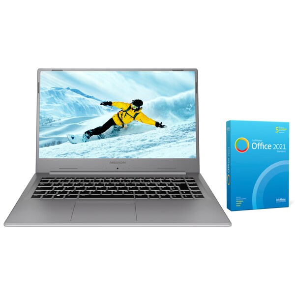MEDION AKOYA S15449 laptop | Intel Core i5 | Windows 11 Home | 15,6 inch Full HD | Intel Iris Xe | 8 GB RAM | 512 GB SSD