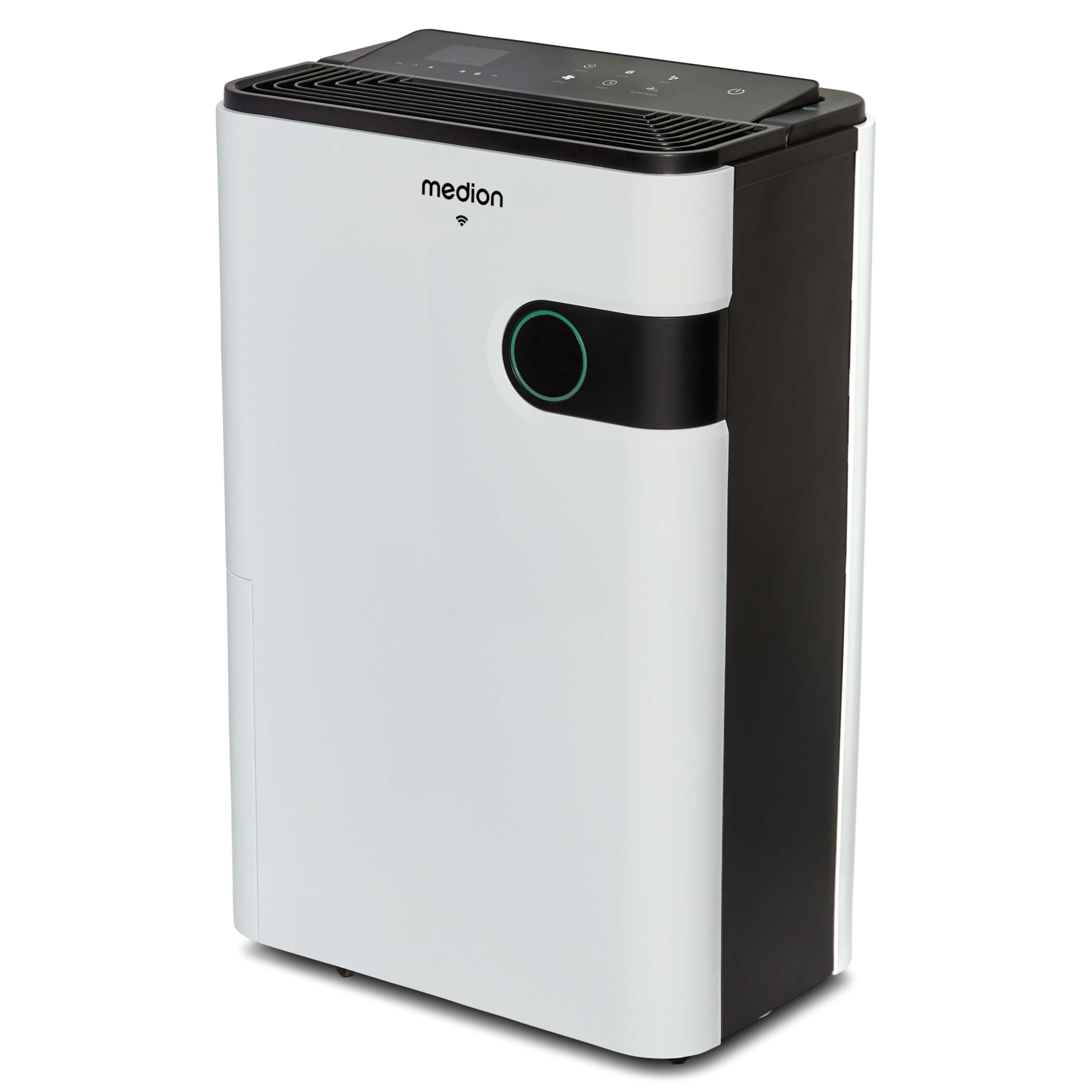 MEDION® Smarter Luftentfeuchter DH30 (MD12044), Steuerung per App, Leistung max. 280W, Volumen Wassertank ca. 5L, 2 Geschwindigkeitsstufen, Touch-Bedienung