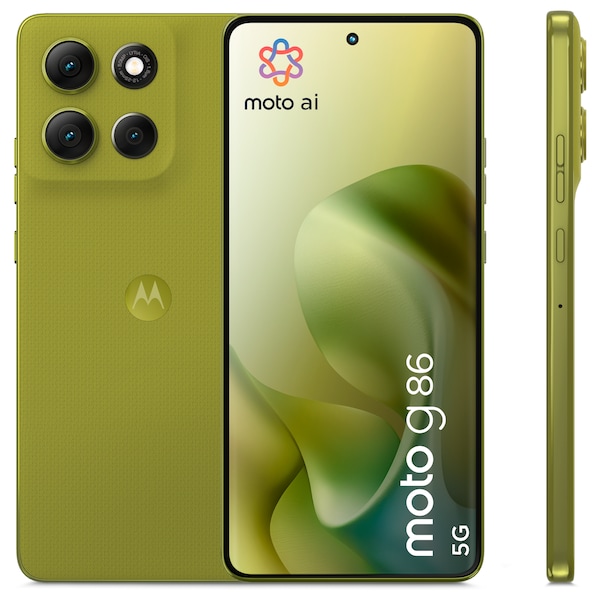 MOTOROLA moto g86 5G, 256 GB, Golden Cypress