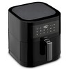 MEDION® LIFE® E40 XL Heißluftfritteuse MD 11740, 100 Rezepte in der Life+ App, ölfreies Frittieren, 9 Automatikprogramme, 5,2 L Korbvolumen