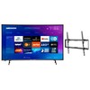 MEDION® Offre combinée ! LIFE® X15850 Smart TV, 146,1 cm (58'') Ultra HD Display & GOOBAY Basic TILT (L) Support mural, pour TV