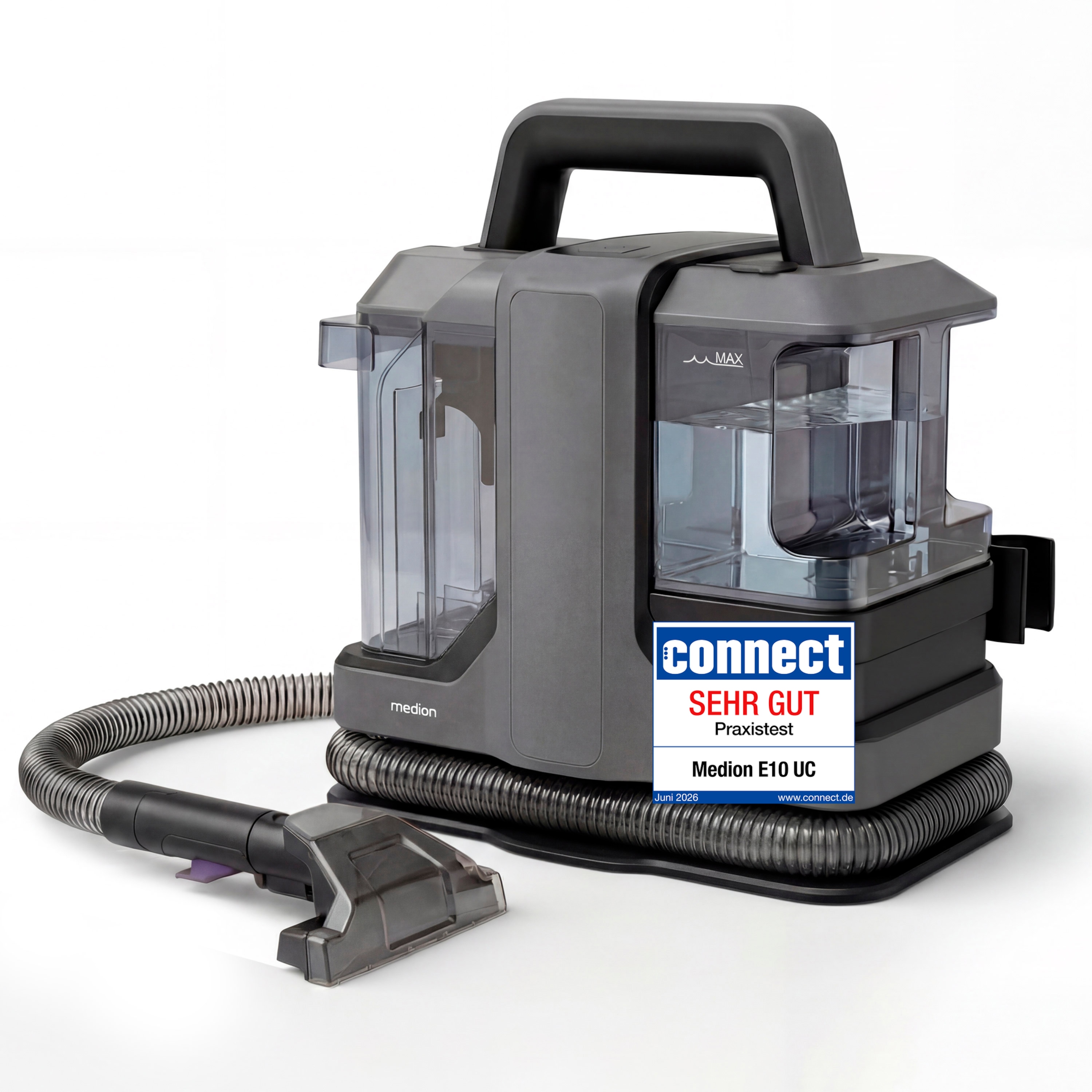 Medion® Nass-Trocken-Sauger E10 UC Polsterreiniger (MD 100122), 750 W, beutellos