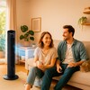 MEDION® LIFE E11 TF Turmventilator (MD 12067), 3 Geschwindigkeitsstufen, 45 Watt Leistung, Timerfunktion, inkl. Fernbedienung