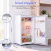 MEDION® LIFE Kühlschrank mit Eiswürfelfach MD 370033, 90 L Gesamt-Nutzinhalt (Kühlteil 80 L & Eiswürfelfach 10 L), wechselbarer Türanschlag, geringer Geräuschpegel