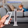 MEDION® LIFE E10 TF Turmventilator (MD 10319), 3 Geschwindigkeitsstufen, 45 Watt Leistung, zuschaltbare Schwenkfunktion, inkl. Fernbedienung