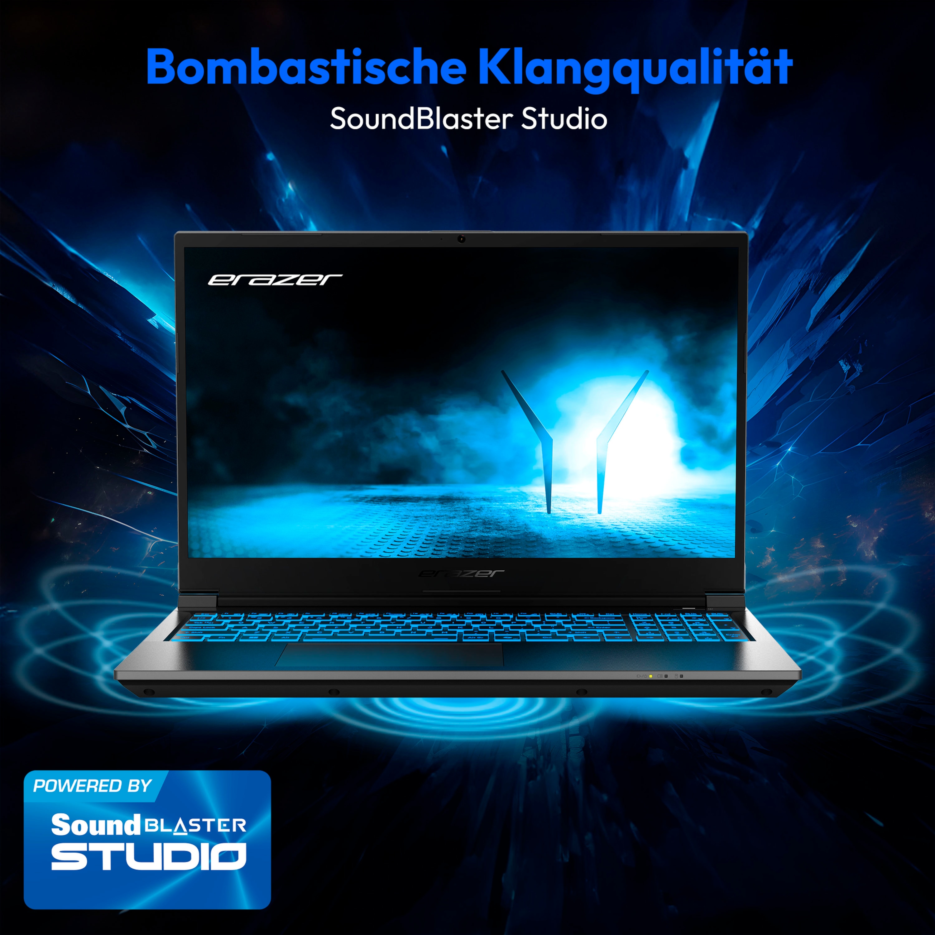 MEDION® ERAZER Crawler E50i Casual Gaming Laptop, Intel® Core™ i5-13420H, Windows 11 Home, 39,6 cm (15,6'') FHD Display 144Hz, NVIDIA® GeForce RTX™ 4050, 512 GB SSD, 16 GB RAM