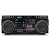 MEDION® LIFE® P66538 Retro-Boombox, DAB+/PLL-UKW Radio, Bluetooth® 5.3 für das Abspielen von Smartphone & Co, CD-Player, Kassettendeck, X-Bass Funktion, 2 x 10 W RMS