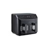 MEDION® LIFE® P20 XXL Twin Doppelzonen-Heißluftfritteuse MD 11760, 100 Rezepte in der Life+ App, 2 separate Garzonen, 9 Automatikprogramme, 8,7 L Gesamt-Nutzinhalt, 2.600 Watt, Temperatur einstellbar bis 200 °C