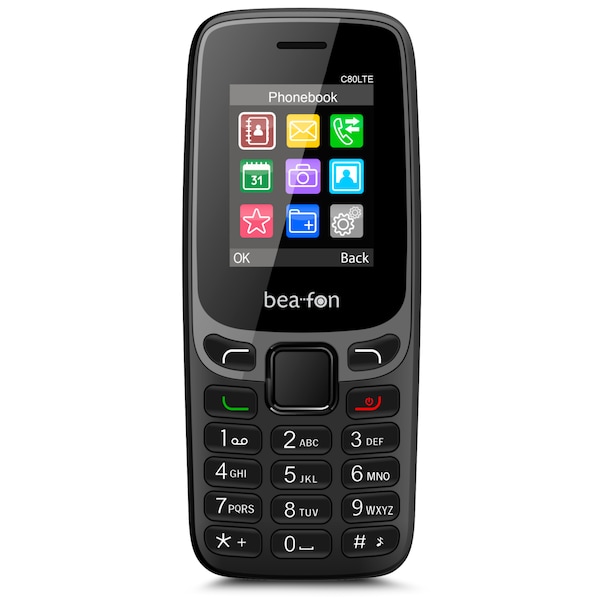 BEA-FON C80 LTE, Schwarz
