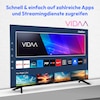 MEDION® LIFE® X8432500 (MD 843200) Ultra HD LCD Smart-TV, 108 cm (43'') Ultra HD Display, HDR, PVR ready, NETFLIX, Prime Video, Disney+, DAZN, Paramount+ App, VIDAA App Store, Bluetooth®, HD Triple Tuner, CI+ Schnittstelle