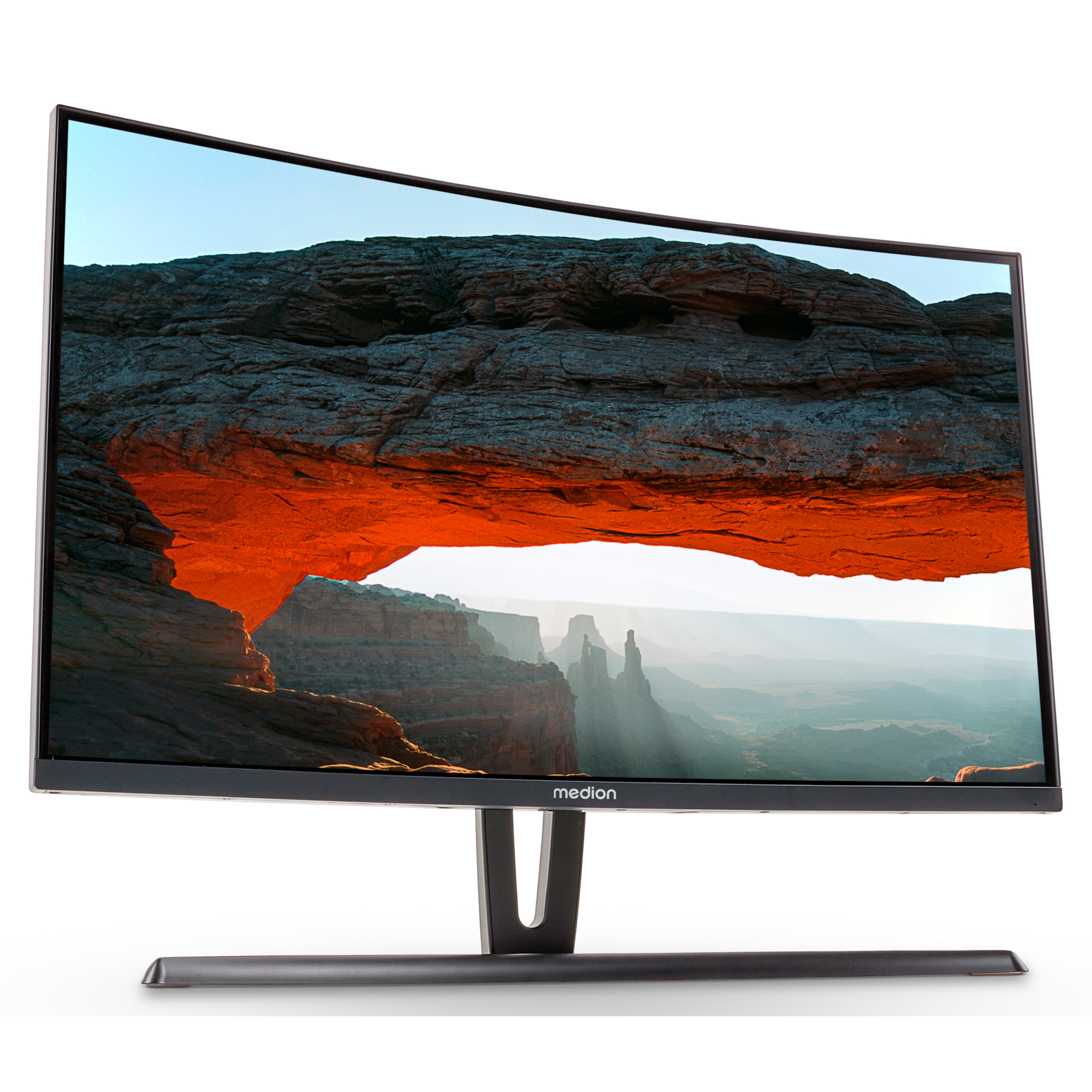Medion P52710 (md 22020) 68,6 Cm (27 Pouces) Moniteur Full Hd Incurvé (16:9, Haut-parleurs Intégrés, Hdmi, Dvi-d, Vg… à Prix