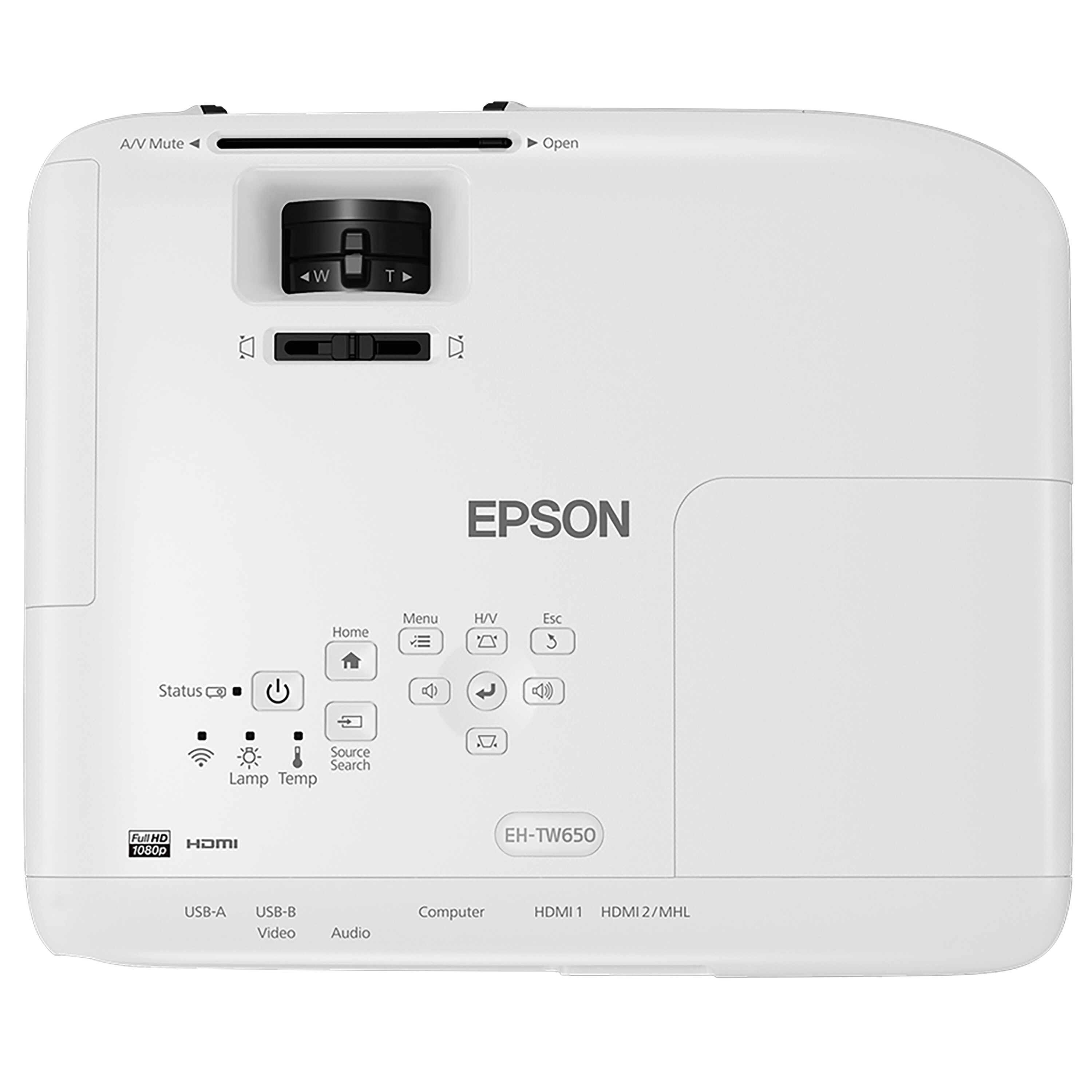 30++ Epson beamer bild drehen , EPSON Beamer EHTW610, Full HD1080pProjektor, Weiß und