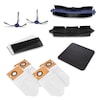 MEDION® Saugroboter Zubehörset 5 für den X22 SW+ (MD 100021) und X23 SW+ (MD 100051), 1x Schutzmatte, 4x Staubbeutel, 1x Gummibürste, 1x Kombi-Bürste, 2x Seitenbürste, 1x HEPA-Filter mit Schwamm