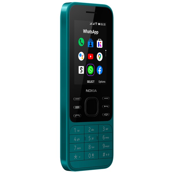 NOKIA 6300 4G, Cyan