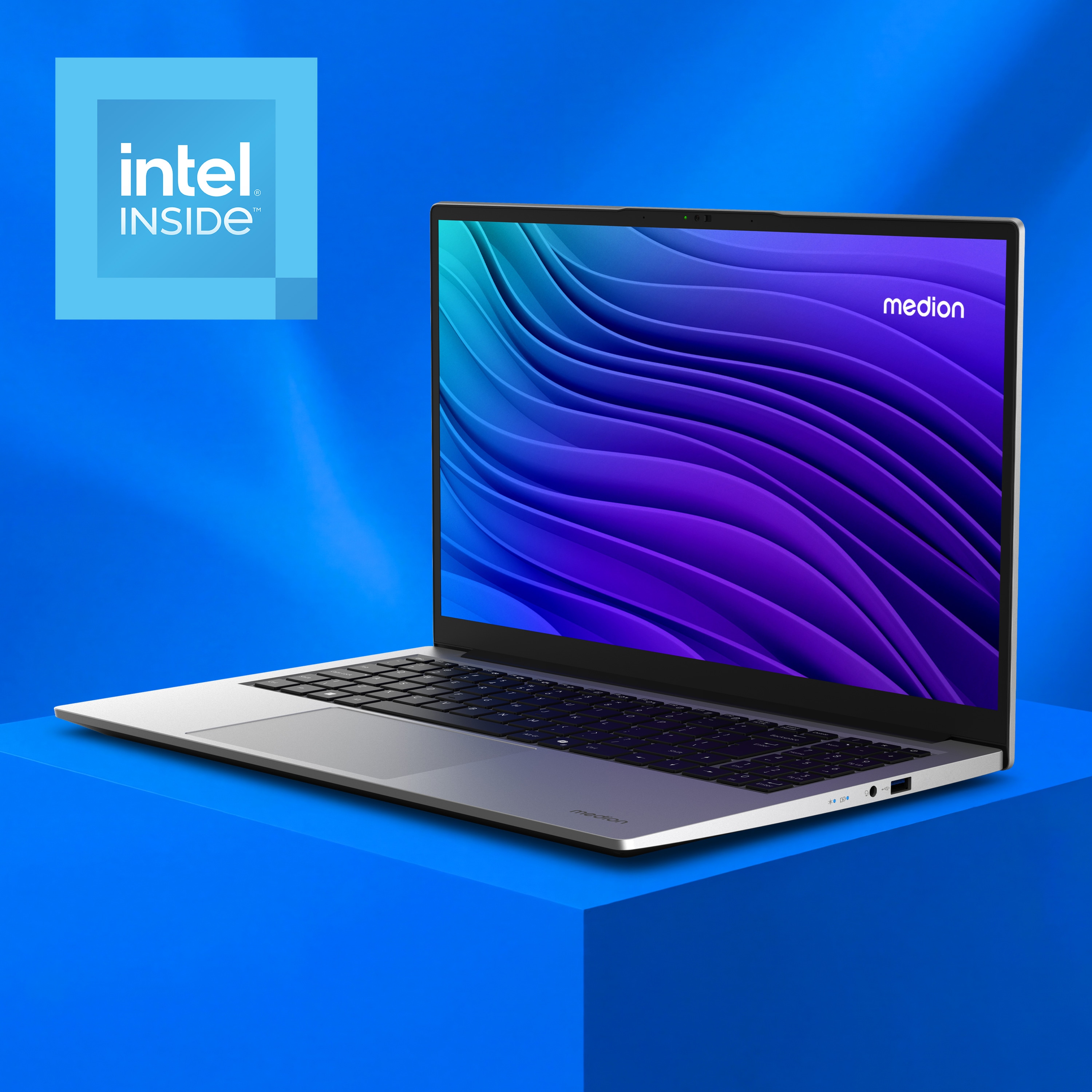 MEDION® Avantum 15 E2e Laptop, Intel® Prozessor N100 , Windows 11 Home (S Modus), 39,5 cm (15,6") FHD Display, 128 GB SSD, 8 GB RAM , KEIN NETZTEIL