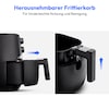 MEDION® LIFE® E20 L Heißluftfritteuse (MD 10711), ölfreies Frittieren, 3,2 L Korbvolumen, 1.400W Leistung