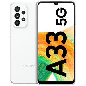 SAMSUNG Galaxy A33 5G 128 GB, Awesome White
