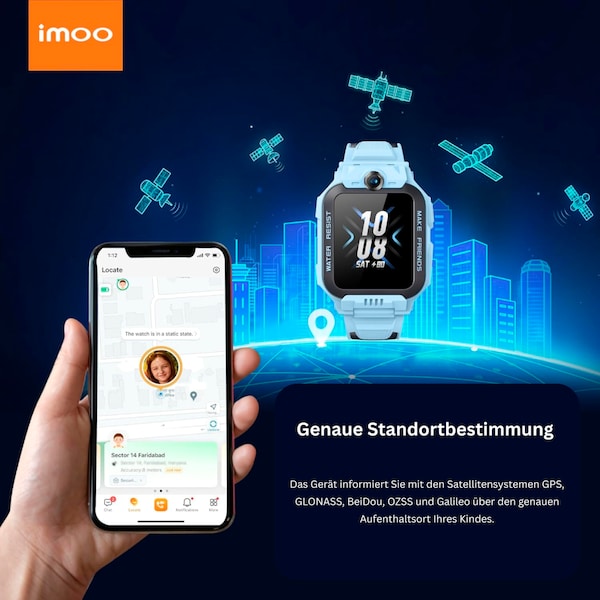 IMOO Watch Phone Z7, Blau
