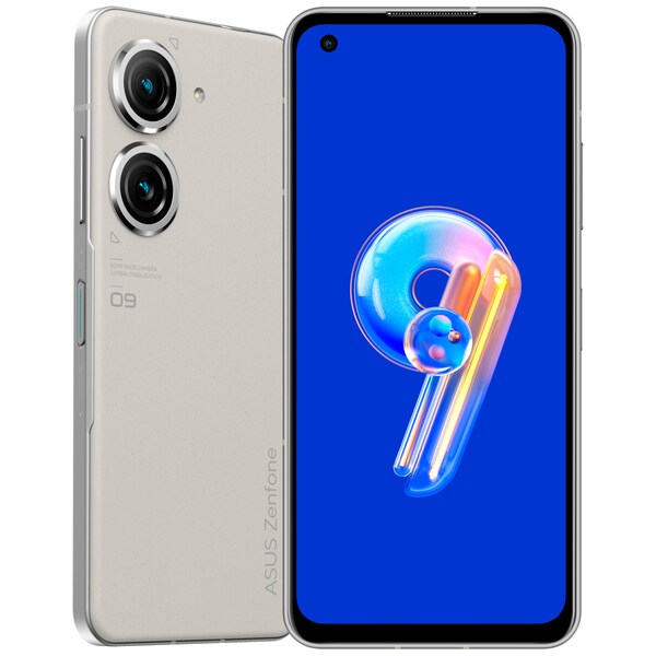 ASUS Zenfone 9 128 GB, 8 GB RAM, Moonlight White