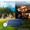 MEDION® LIFE® P61746 Tragbarer Bluetooth® Lautsprecher M, Dual Illuminated (RGB-Lichteffekte), Bluetooth® 5.3, integrierter Akku mit bis zu 42 Stunden Laufzeit, robustes & mobiles Design, 2 x 15 W RMS