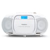 MEDION® LIFE® E66476 CD-/MP3-/Kassettenspieler, LCD-Display mit Hintergrundbeleuchtung, PLL-UKW Stereo, Musikwiedergabe vom USB-Stick, 2 x 2 W RMS