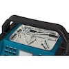 MEDION® LIFE® P66896 Premium Baustellenradio, 6,1 cm (2,4'') Farbdisplay, Bluetooth® 5.3, DAB+/UKW Radio, integr. Akku für bis zu 10 Stunden Laufzeit, zwei Passivradiatoren, 30 W RMS