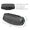 MEDION® LIFE® P61746 Tragbarer Bluetooth® Lautsprecher M, Dual Illuminated (RGB-Lichteffekte), Bluetooth® 5.3, integrierter Akku mit bis zu 42 Stunden Laufzeit, robustes & mobiles Design, 2 x 15 W RMS