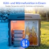 MEDION® MEDION LIFE Thermoelektrische Kühlbox MD370030, 35 L, Kühlen bis 20 °C unter Umgebung, Warmhalten bis 55 °C, 12 V / 230 V / USB 5 V, ECO Modus