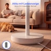 MEDION® LIFE P25 SF Akku-Standventilator (MD 100144), App-Steuerung, 10 Geschwindigkeitsstufen, 24 Watt Leistung, Schwenkfunktion, inkl. Fernbedienung