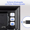 MEDION® LIFE® E8242501 (MD 824001) Fernseher, 59,9 cm (24'') LCD-TV, Full HD, HD Triple Tuner, integrierter DVD-Player, Car-Adapter, integrierter Mediaplayer, CI+