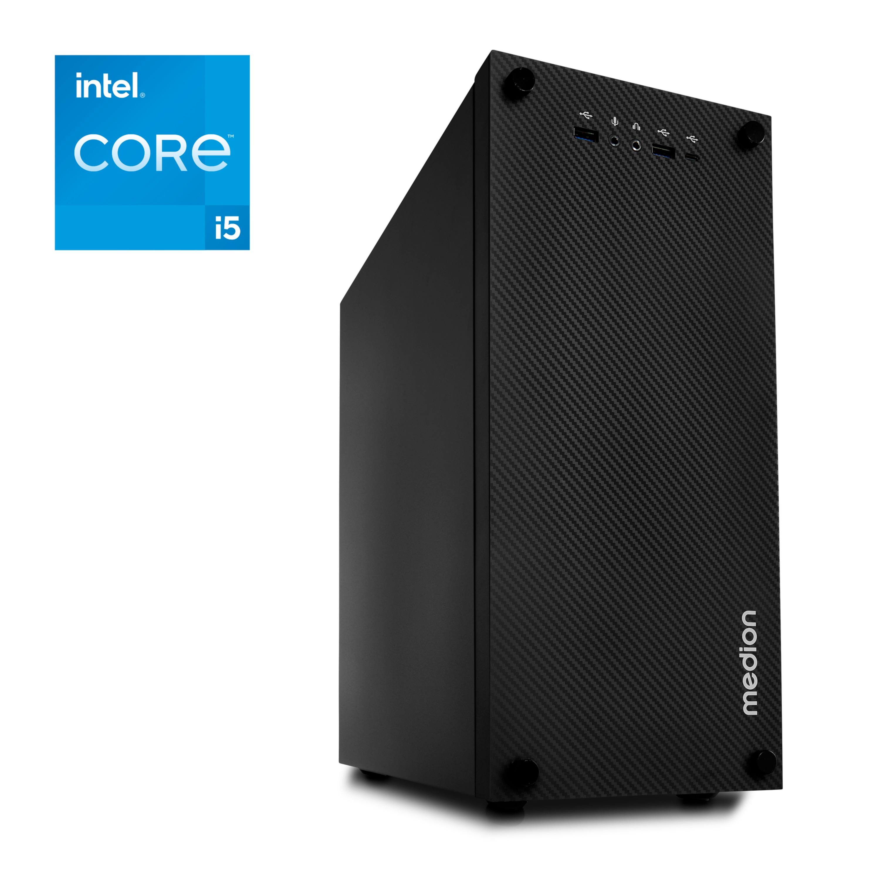 MEDION® MEDION P63030 Multimedia PC, Intel® Core™ i5-13400, Windows 11 Home, 1 TB SSD, 16 GB RAM