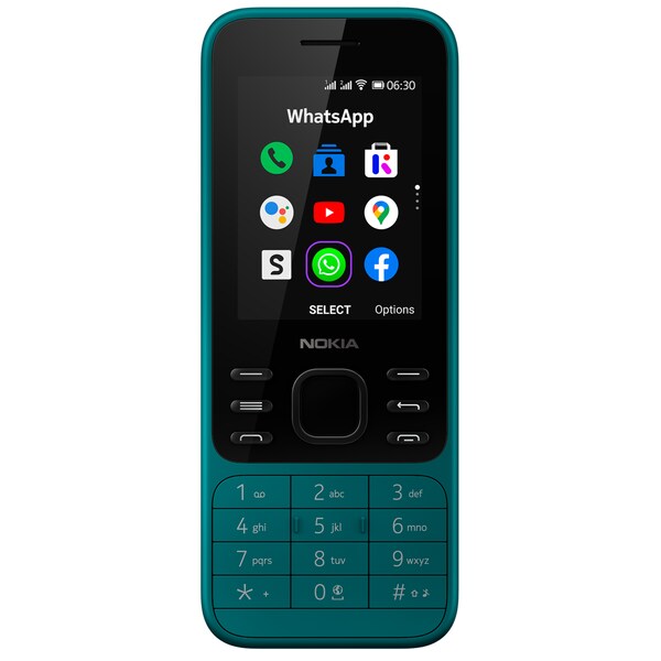 NOKIA 6300 4G, Cyan