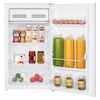 MEDION® LIFE® Kühlschrank mit Eiswürfelfach MD 37690, 90 L Gesamt-Nutzinhalt (Kühlteil 80 L & Eiswürfelfach 10 L), wechselbarer Türanschlag, geringer Geräuschpegel
