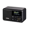 MEDION® LIFE® S66822 Tragbares DAB+ Radio, Farb-TFT Display 3,73 cm (1,47''), DAB+/UKW-Radio (je 40 Senderspeicher), Bluetooth® 5.3, integrierter Akku, extra kompakt, 2 W RMS