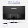 MEDION® AKOYA® P52218 (MD 20150) Widescreen Monitor, 54,6 cm (22''), Full HD Display, HDMI und rahmenloses Design
