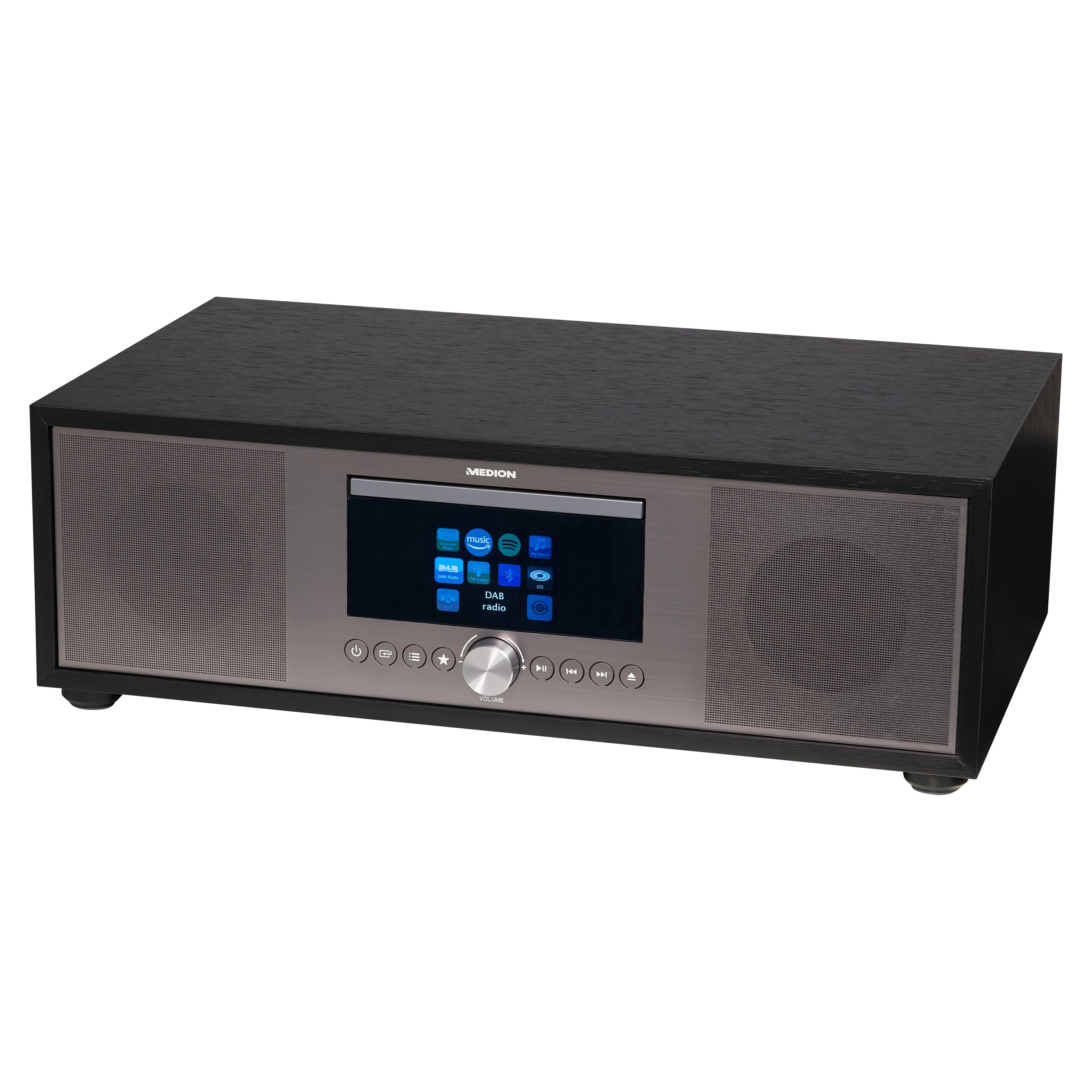 MEDION® LIFE® P66024 AllinOne Audio System, LCDisplay 7,1 (2.8