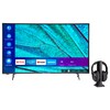 MEDION® LIFE® X15055 (MD 31567)  LCD Smart-TV, 125,7 cm (50'') Ultra HD +MEDION® LIFE® E62003 Funkkopfhörer
